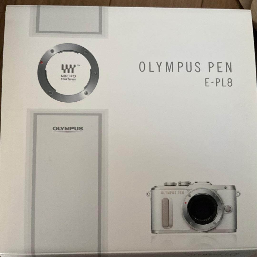 【がーる】OLYMPUS PEN E-PL8ミラーレスカメラ ダブルズーム