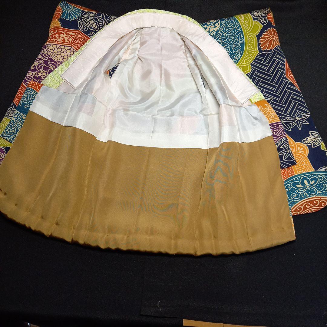 市松人形　12号 正絹　着物　兵児帯　男の子　女の子　ドール