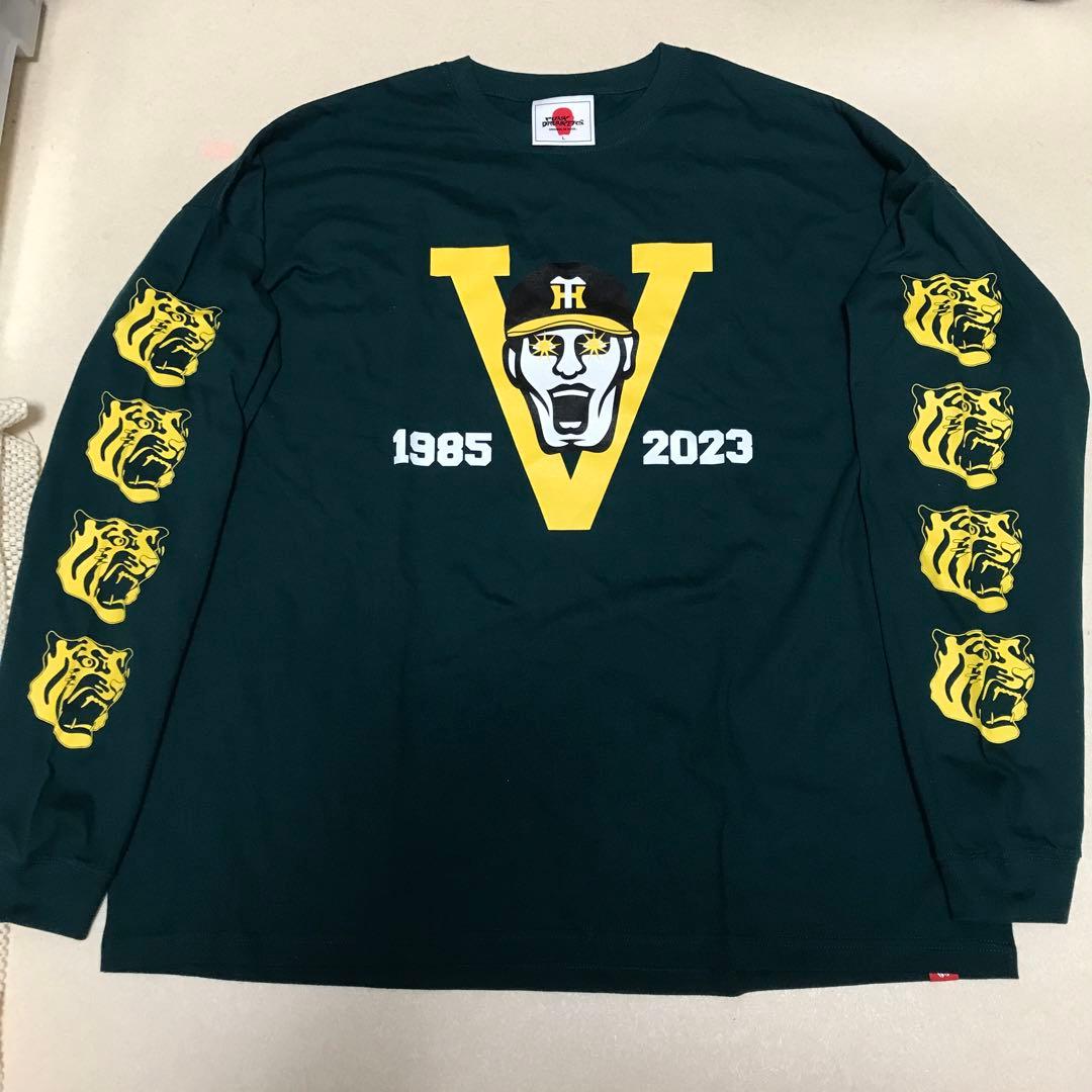 阪神タイガース XL パンクドランカーズ 未使用 Tシャツ 緑 ロンt 優勝