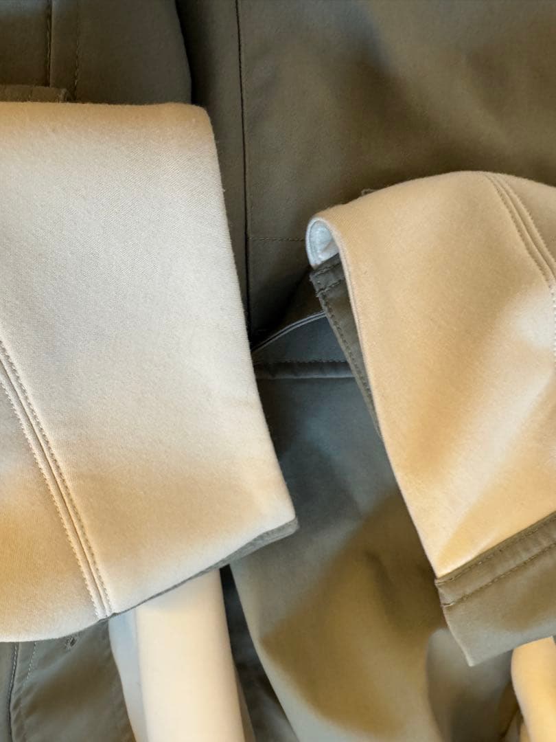 ナゴンスタンス3LAYERED CO POPLIN コンビhooded coat