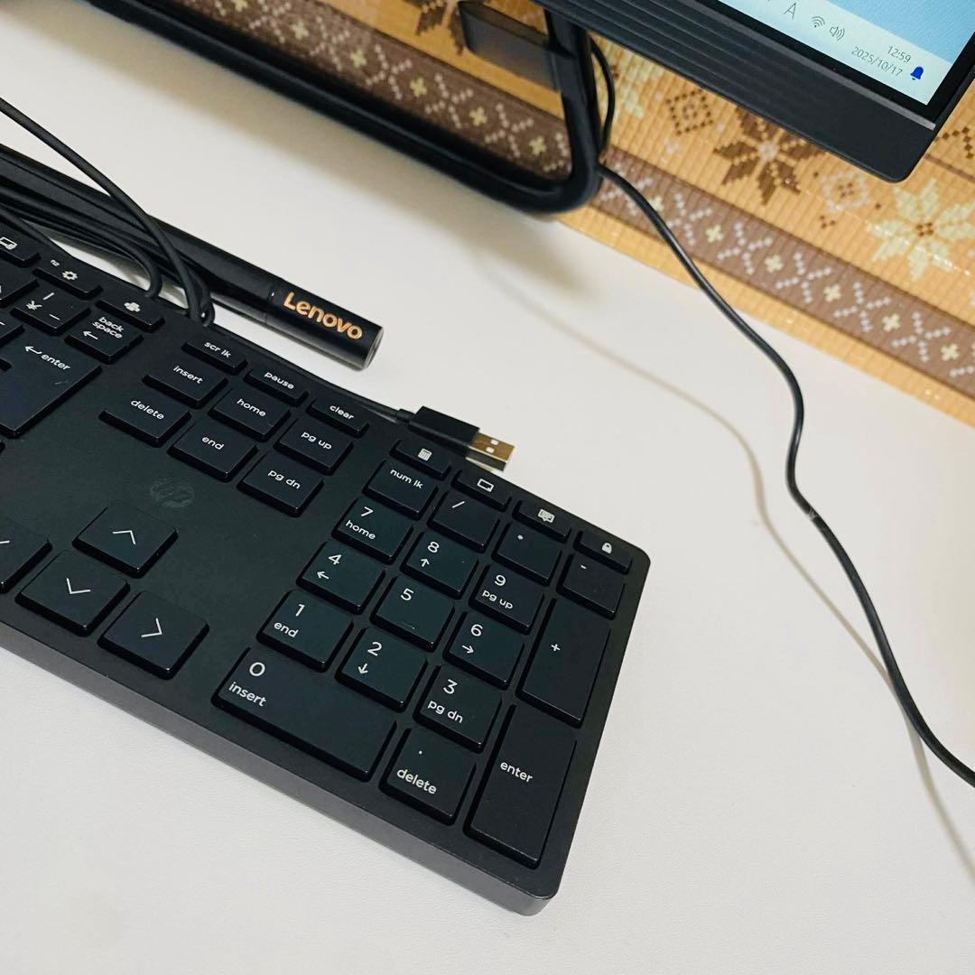 Y860 LENOVOデスクトップ1TB大容量大画面Windows11オフィス付