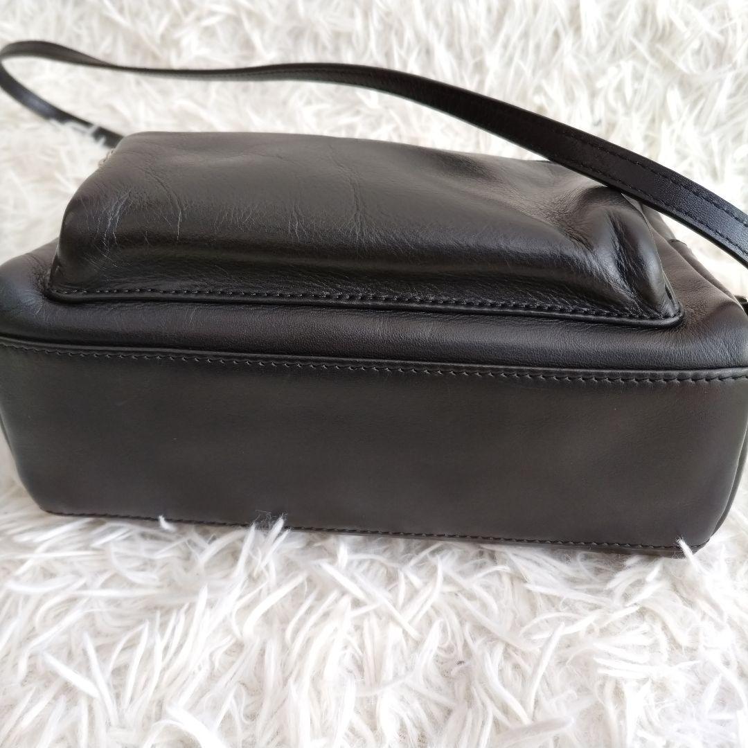 アニエスベー カメラバッグ アンジェル ショルダーバッグ 本革　 ワンポイント