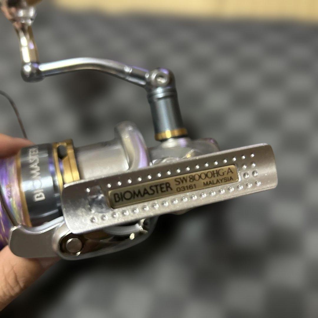 バイオマスター　 SW8000 スピニングリール