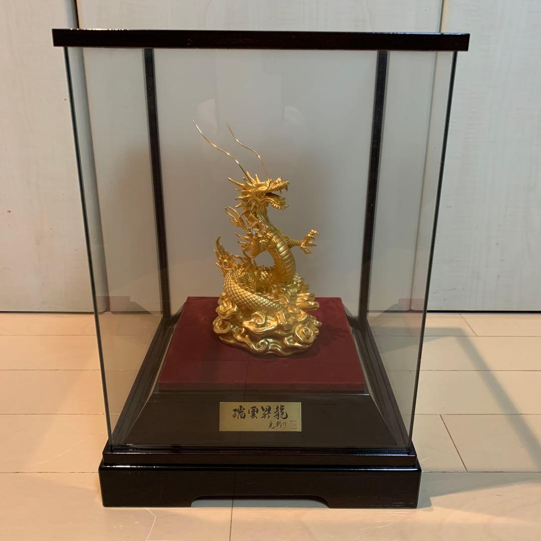 瑞雲昇龍 ドラゴン 置物 【大淵 光則】作
