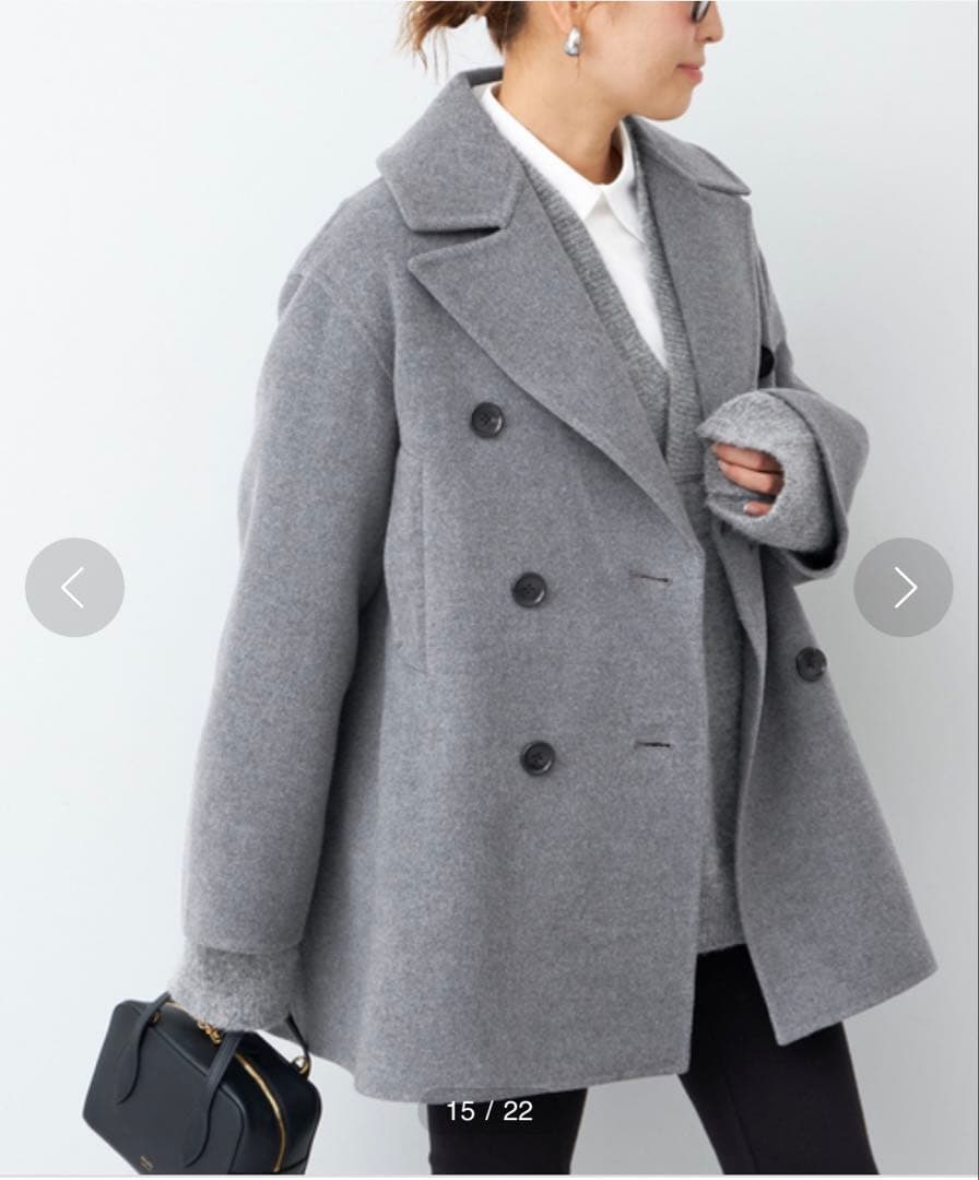 【RAIKKONEN様御専用】Viclor half コート　グレー