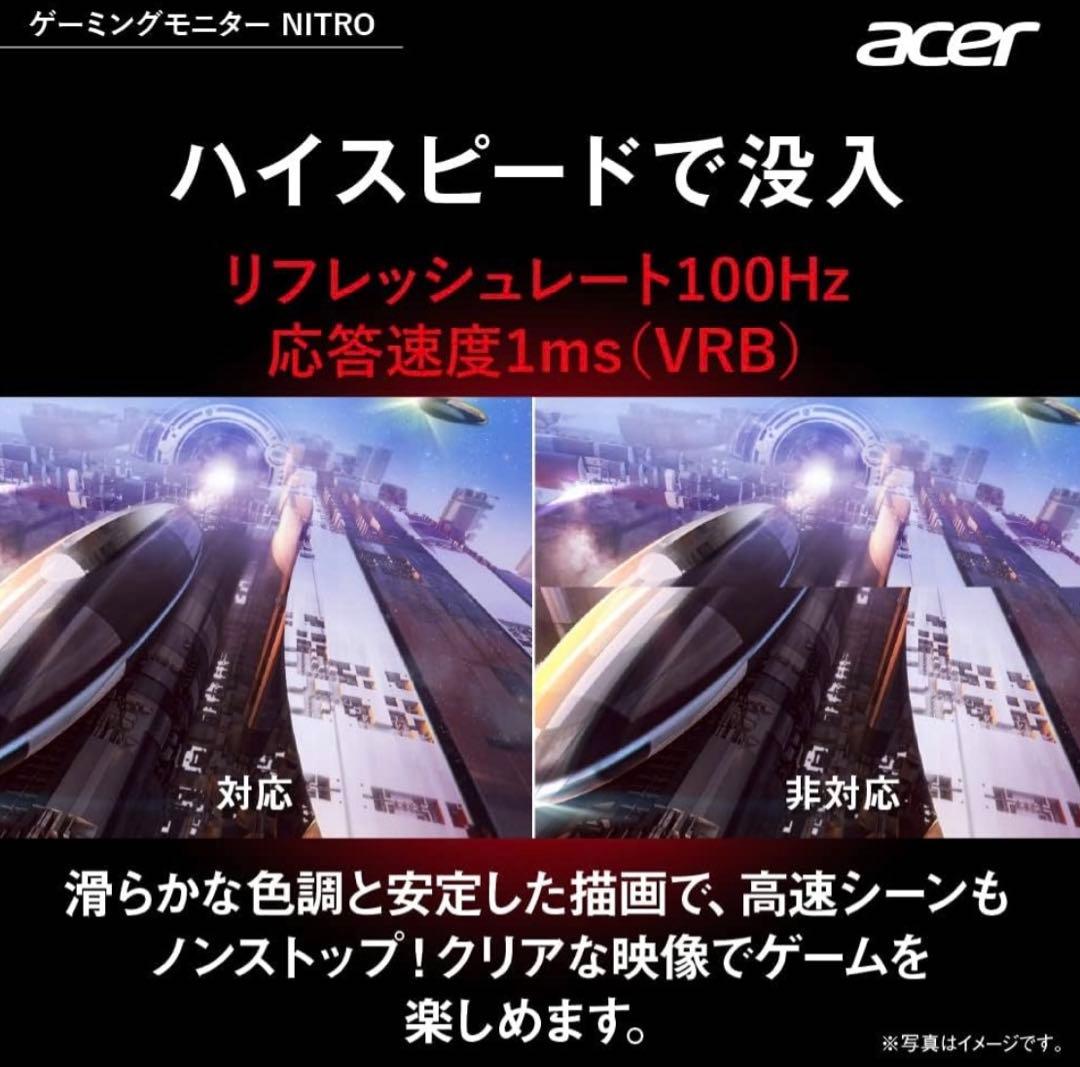 acer Nitro 23.8インチ FHD モニター