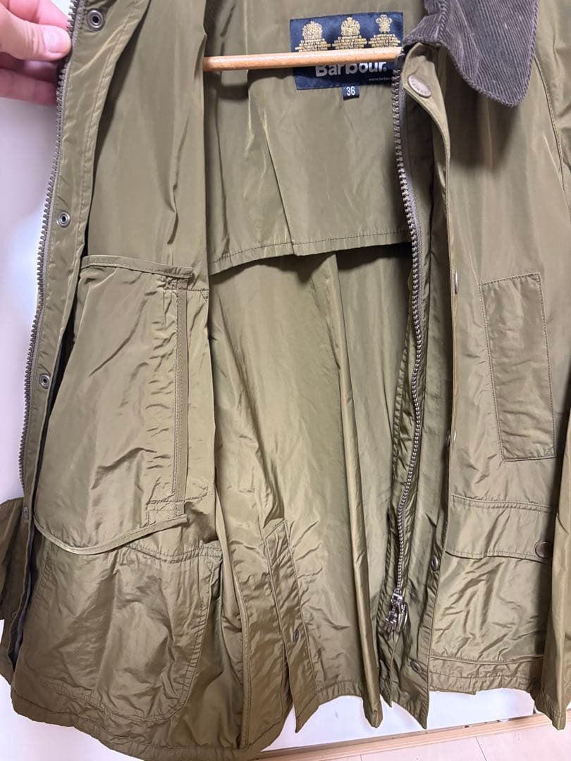 『最終値下』美品　Barbour ビデイル　ナイロンジャケット 36インチ