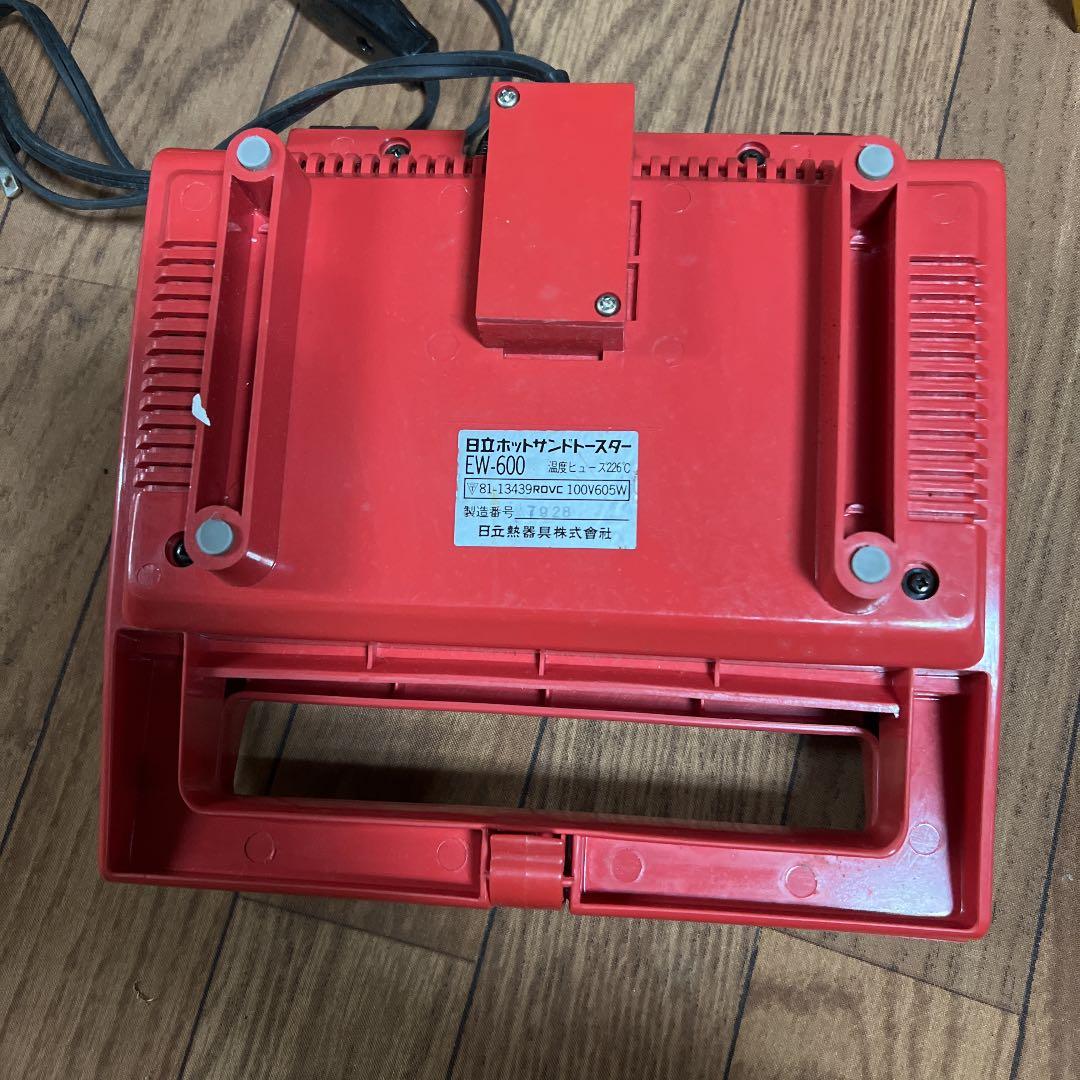 ホットサンドトースター　EW-600 レッド