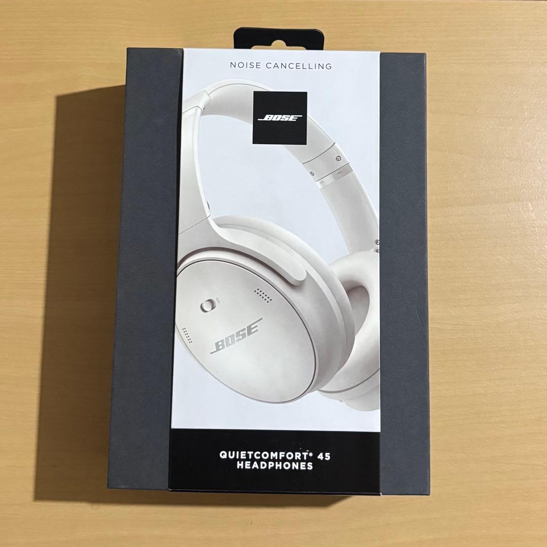 BOSE QuietComfort 45 headphones ホワイトスモーク