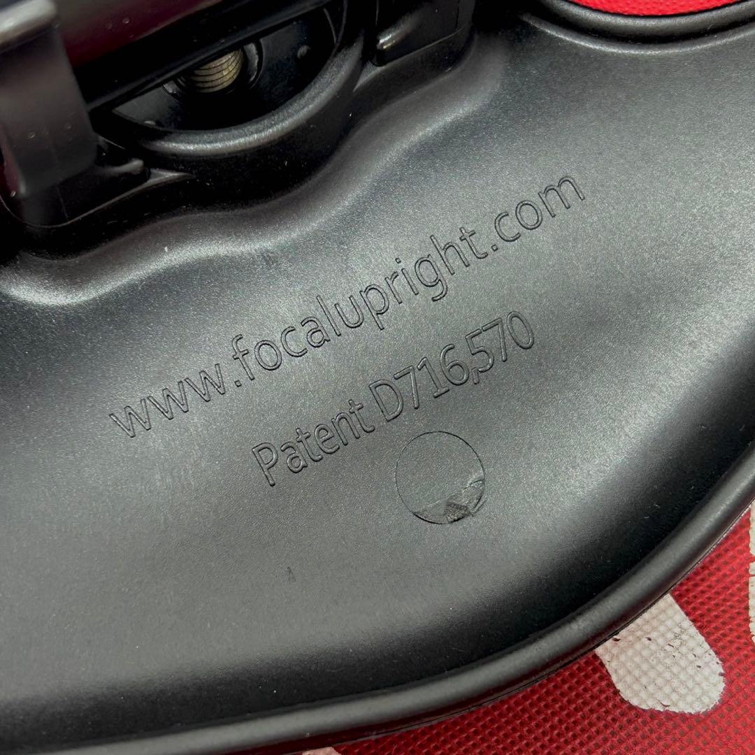 Focal Upright モバイルチェア Mogo 椅子 赤×黒 美品