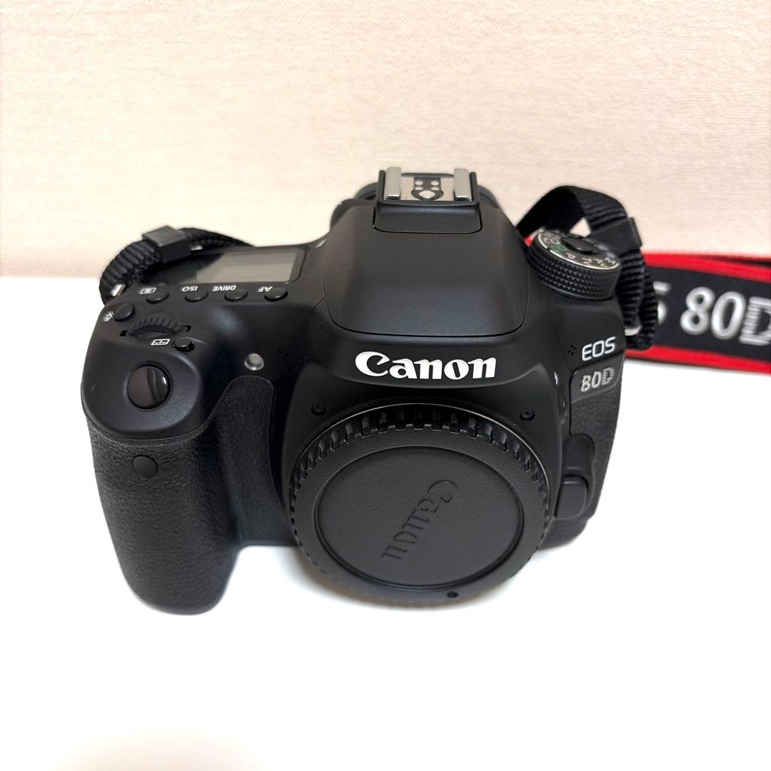 Canon デジタル一眼レフカメラ EOS 80D ボディ＋純正バッテリー2個