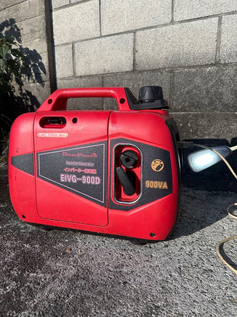 (テスト済み、動作確認済み) ナカトミ EIVG-900D 、エンジンok!!