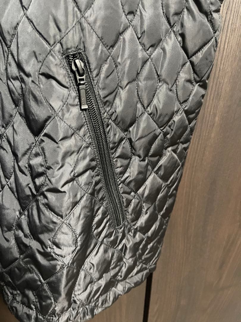 【美品】KEBOZ×NANGA コラボ　リバーシブル　ダウンベスト　黒　M