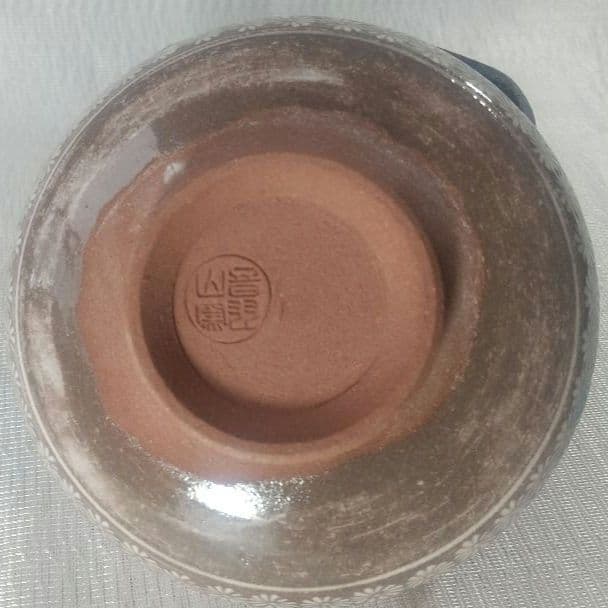 『籠師・和田鱗司』作　茶籠　御所籠一式　茶道具　共箱 7711