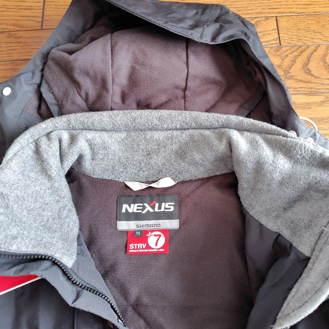 SHIMANO NEXUS 防寒着セット M 黒/赤　STRV＋7