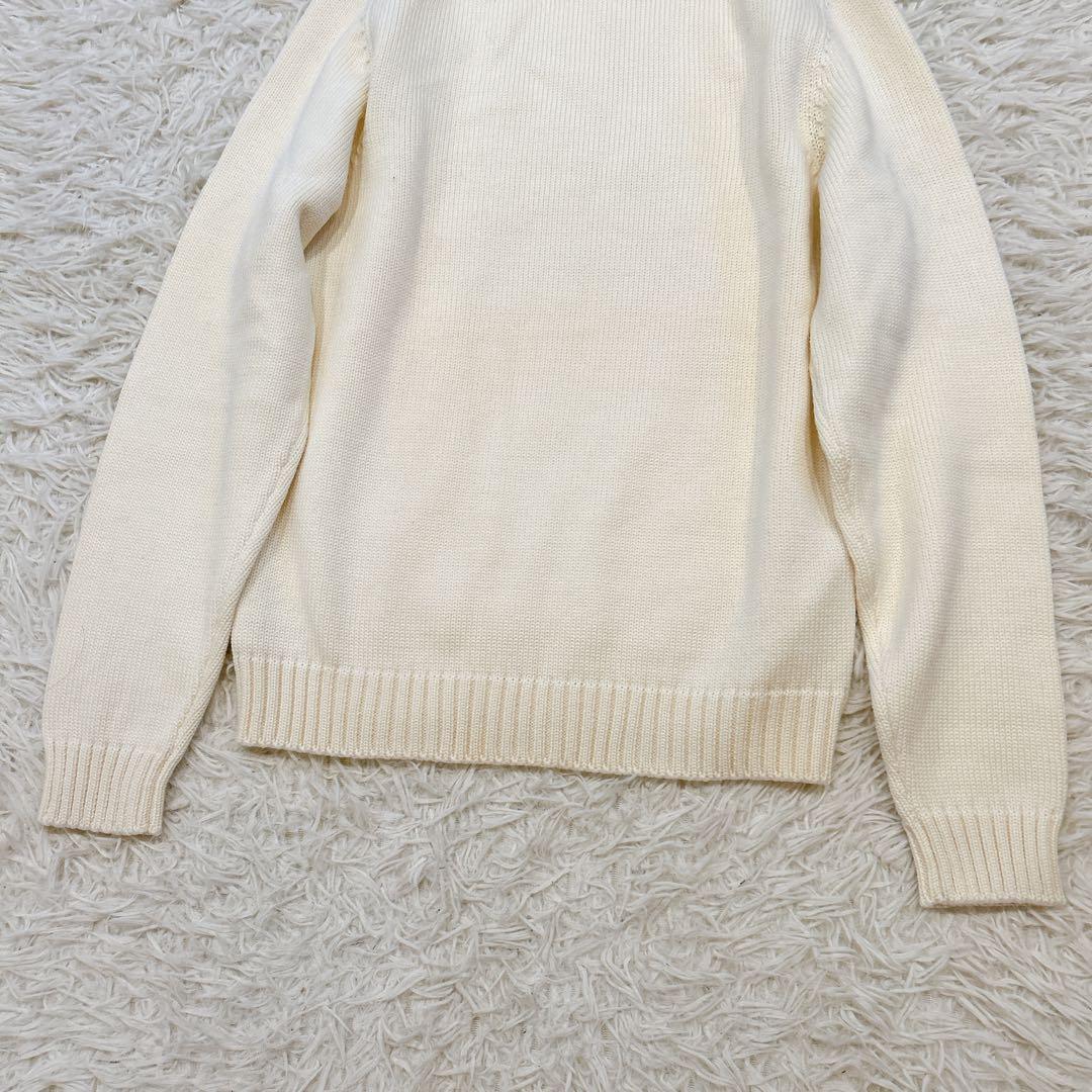 美品 ZANONE ザノーネ ミドルゲージ タートルネックセーター 46