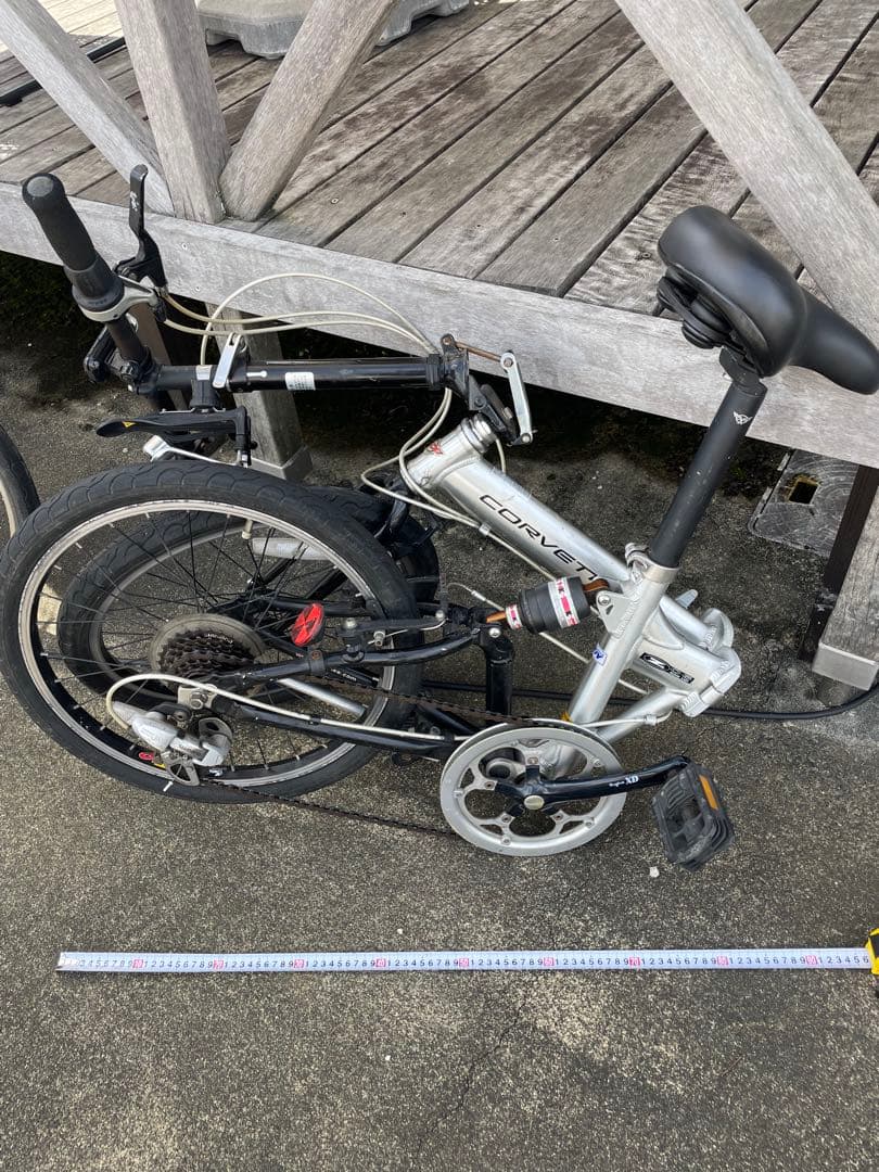 GM 20インチ　折り畳み自転車　2台セット　シルバー