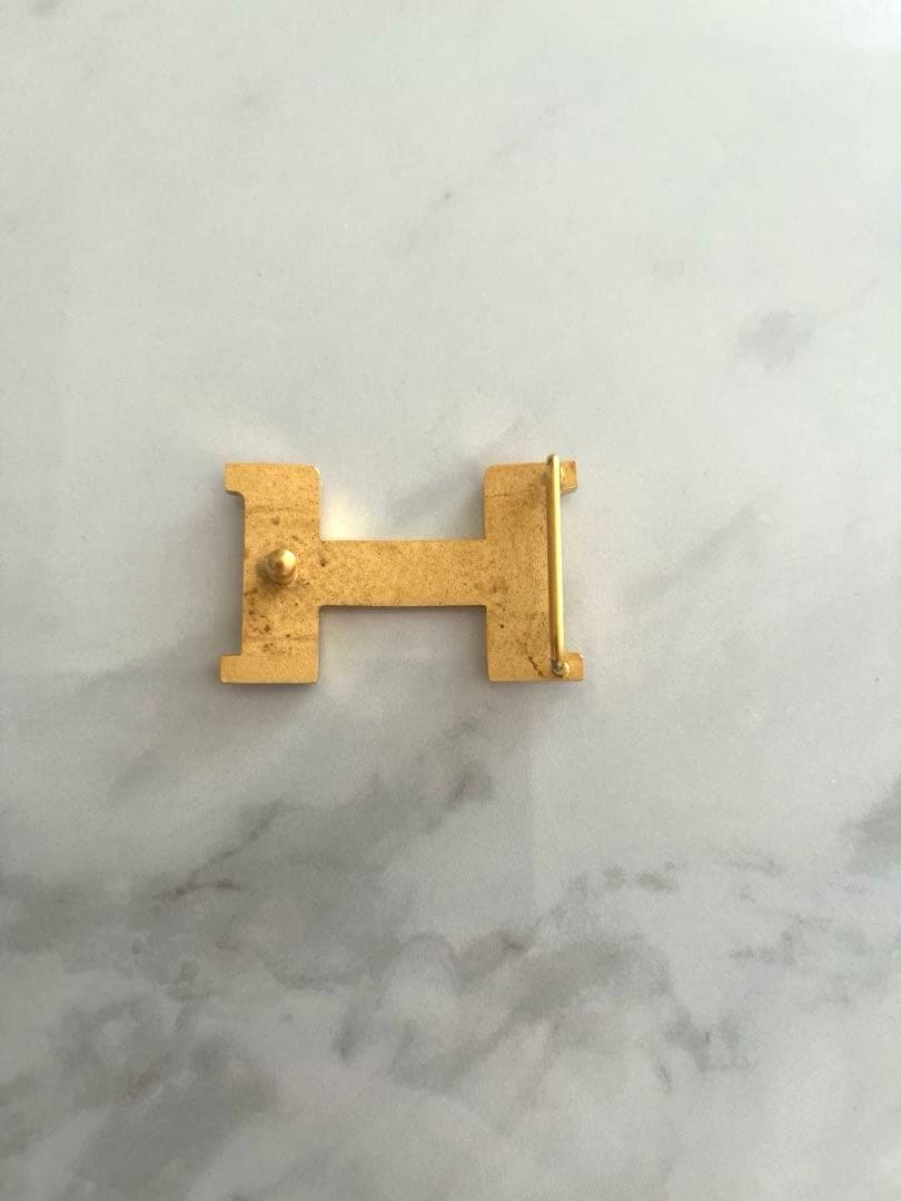 HERMES ゴールド バックル