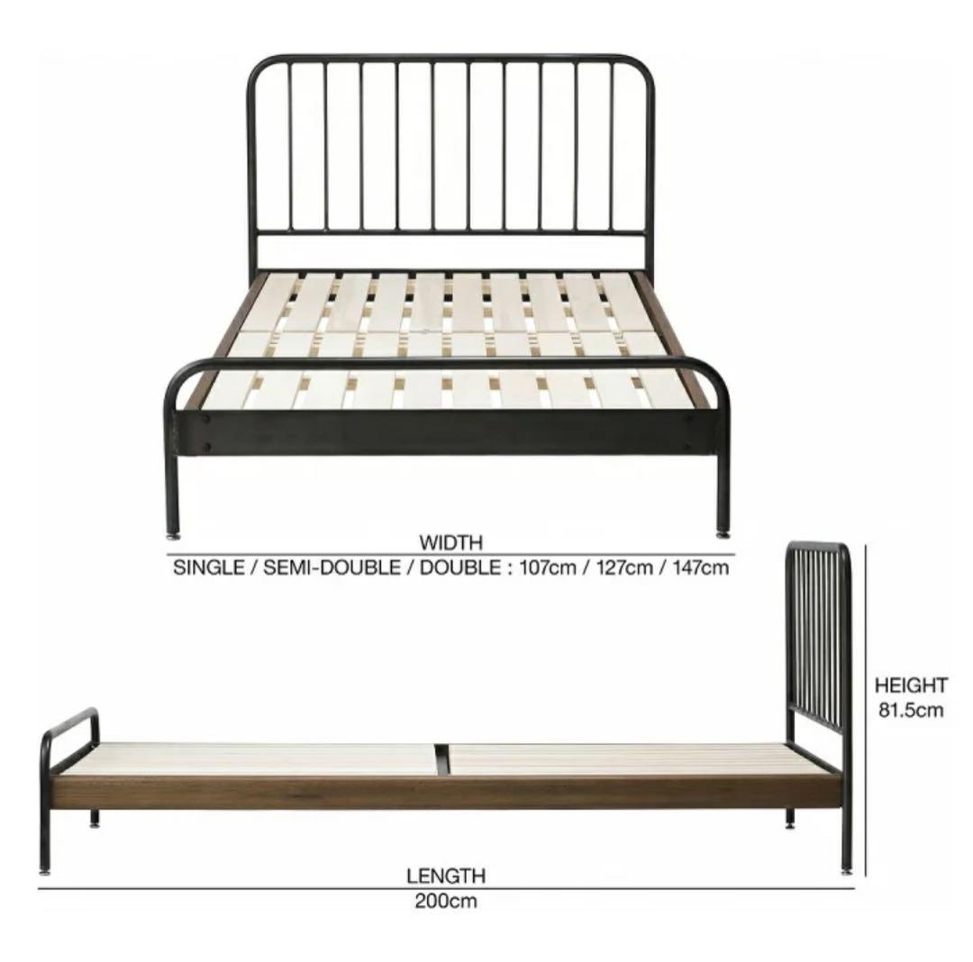 journal standard furnitureシングルベッドフレーム