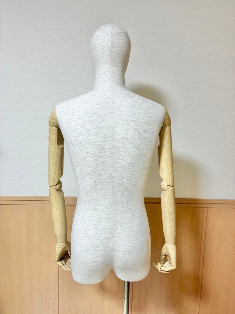胸囲約94メンズトルソー　高さ調整可能　腕可動　パンツ対応可能　マネキン、ボディ