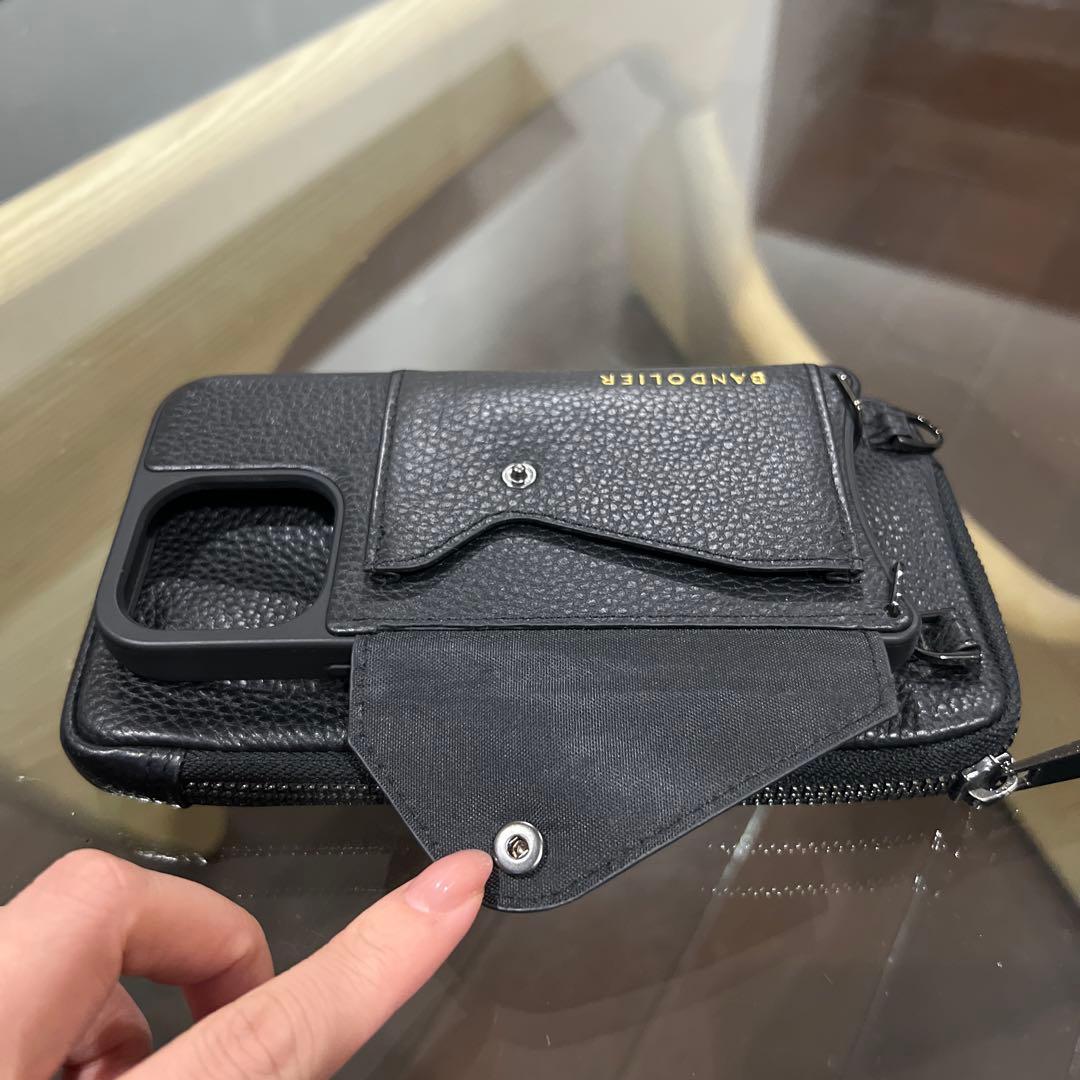 BANDOLIER ブラック iPhoneケース　13pro 14