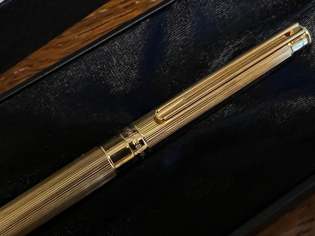 MONTBLANC 万年筆 ノブレス ゴールドプレート F (旧型)