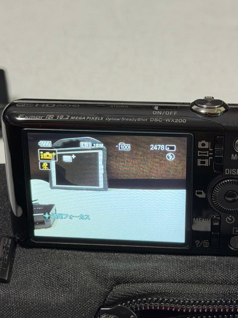 SONY Cyber-shot DSC-WX200 ブラック 動作確認済み