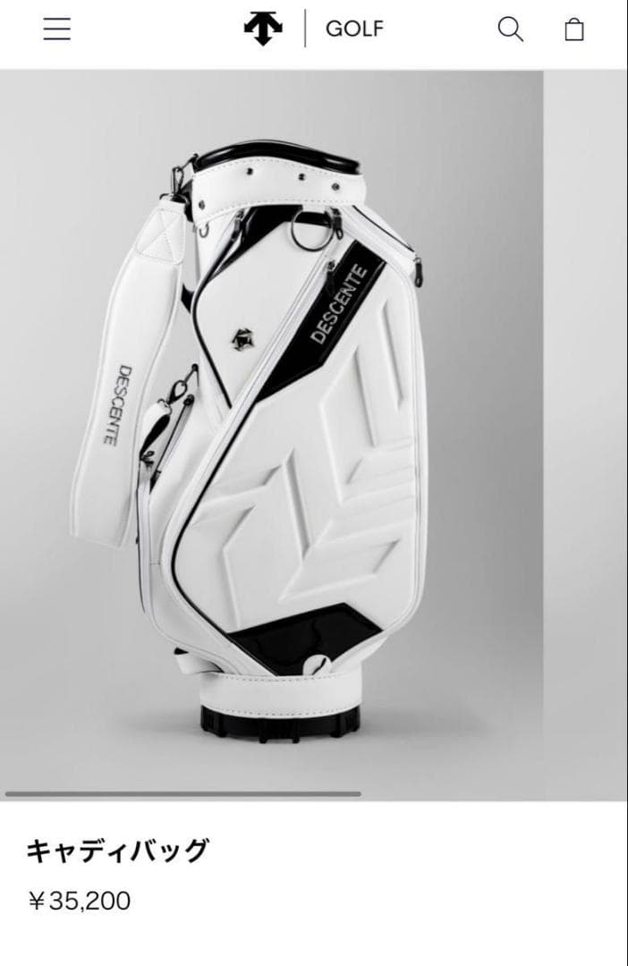 デサントDESCENTE キャディバッグ DQBNJJ02
