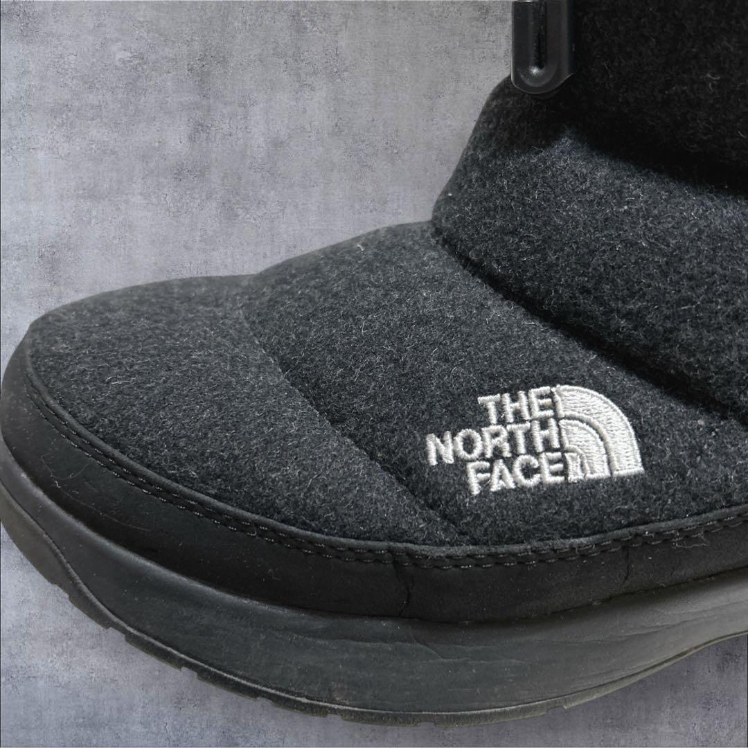 美品✨ノースフェイス（25）ヌプシ スノーブーツ 撥水加工　ウール フリース