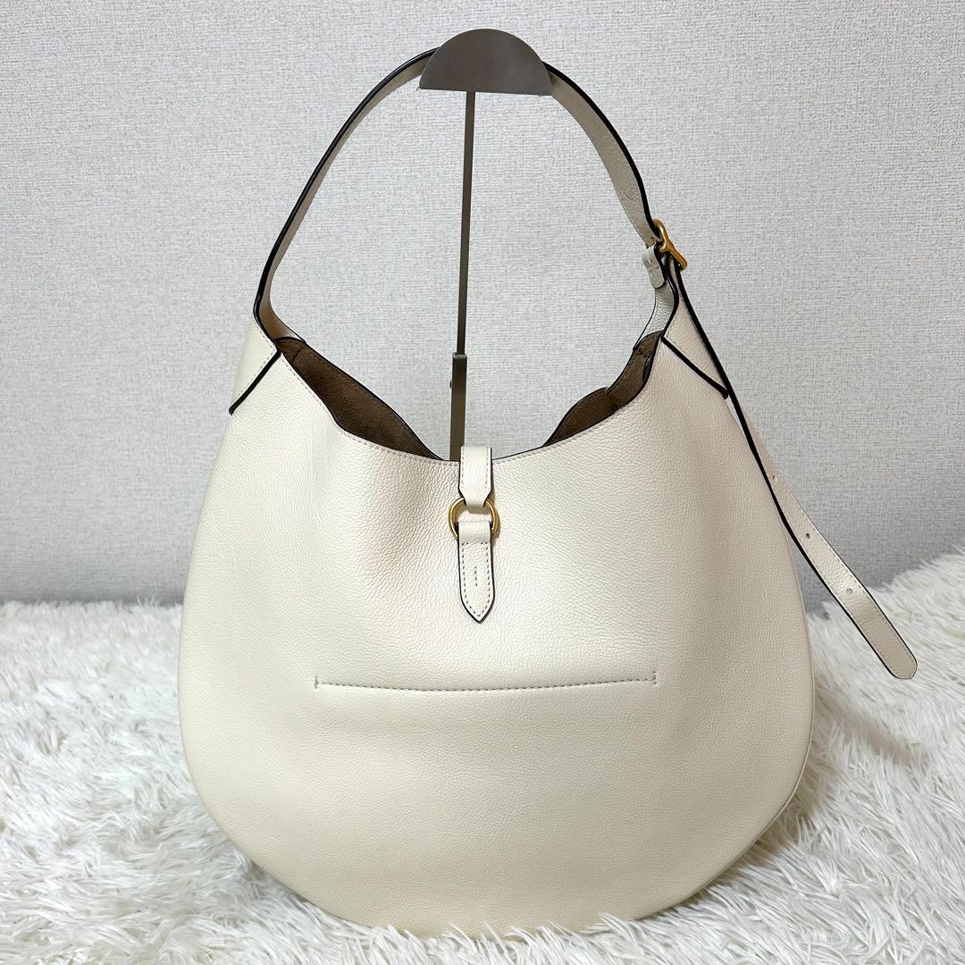 未使用級✨ポロラルフローレン Polo IDレザーラージショルダーバッグ