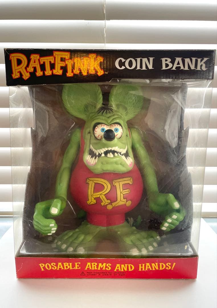 【新品】ラットフィンク バンク【RAT FINK】