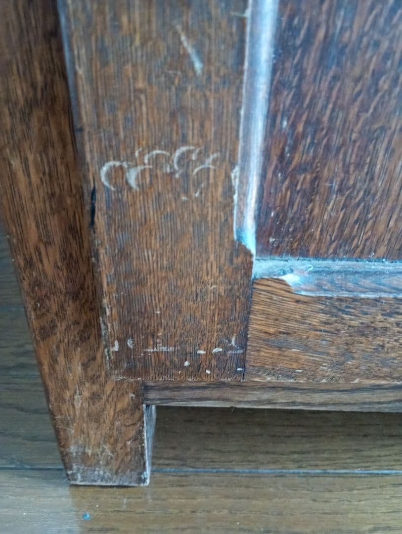 【値下げ中】昭和レトロ　 木製ダブルドア冷蔵庫・保冷庫