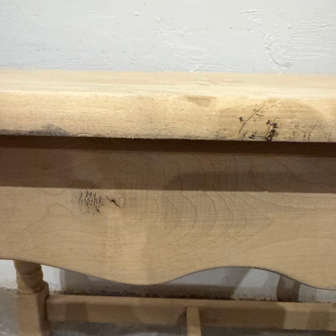 年末年始saleヴィンテージ　木製サイドテーブル　剥離