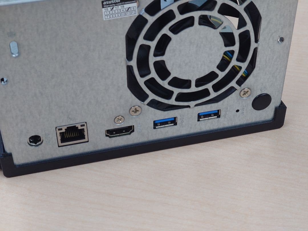 asustor NAS AS3202T(動作ok)別途HDD SSD可能