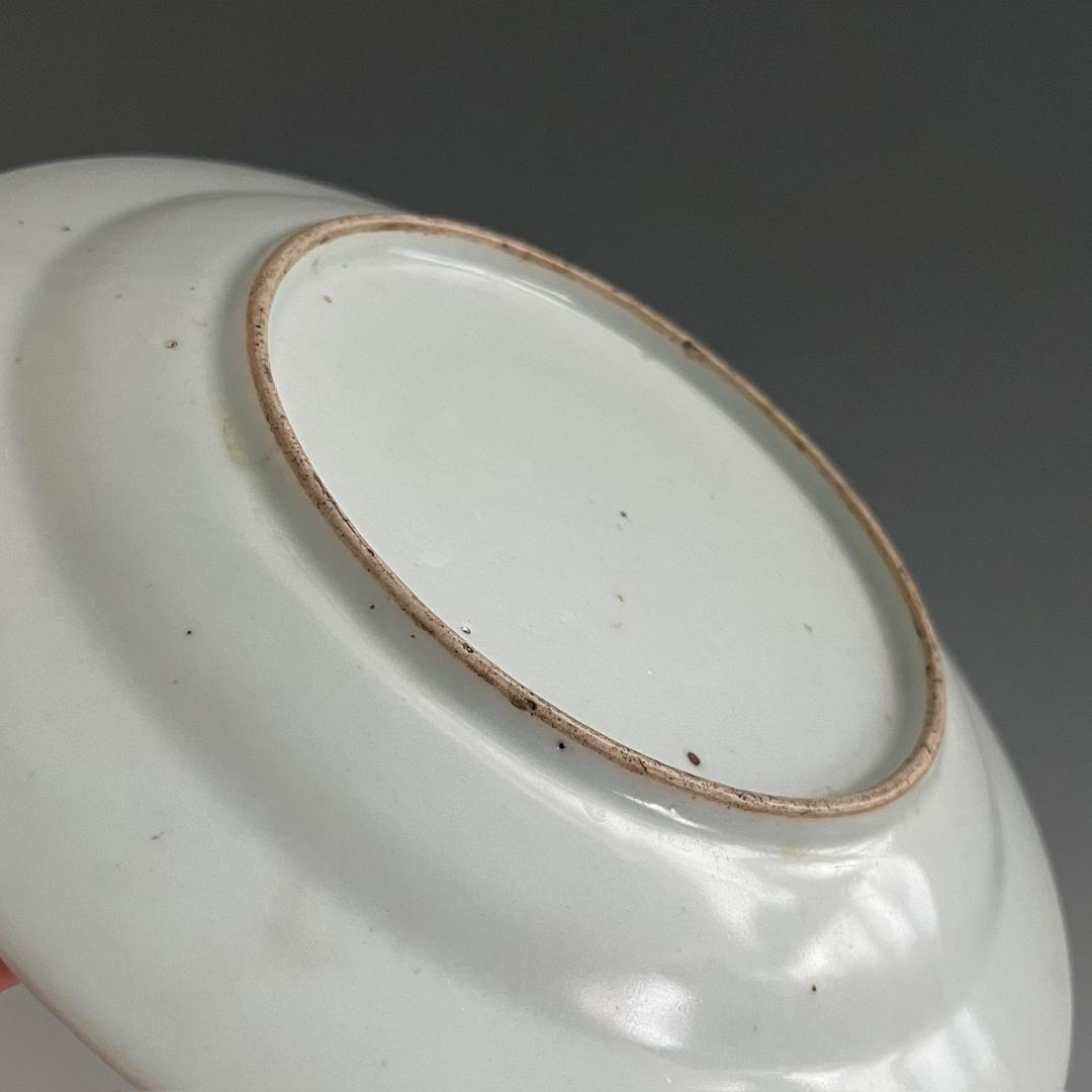 唐物 青花楼閣山水人物紋盤 清朝期 中国美術 古玩 SN624