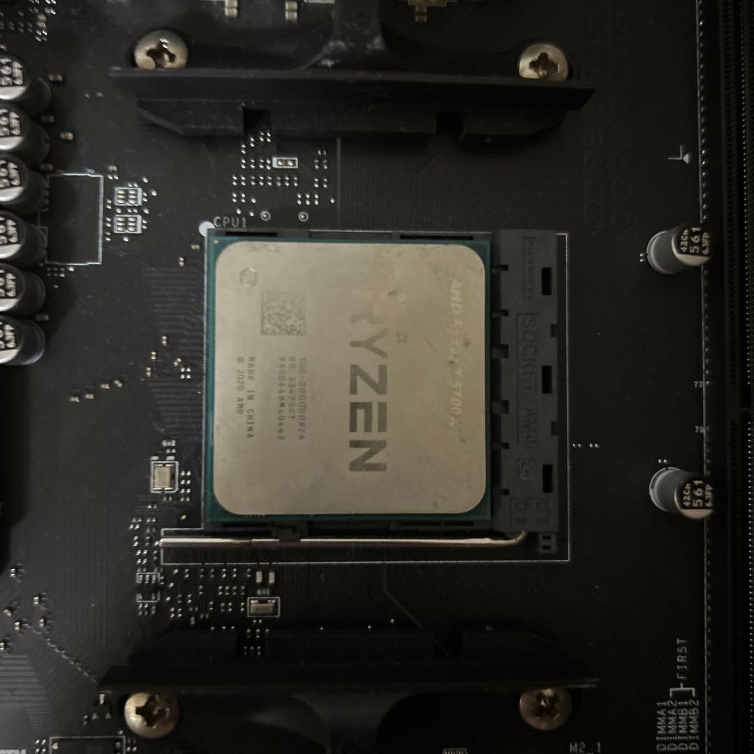 MSI B550 マザーボード AM4➕Ryzen7 5700x