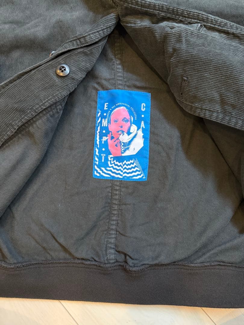 トップス c.e OVERDYE CORD BUTTON JACKET