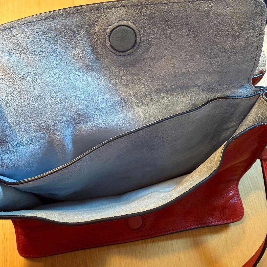 PRADA エチケット 2WAYバッグ 斜めショルダーバッグ レザー