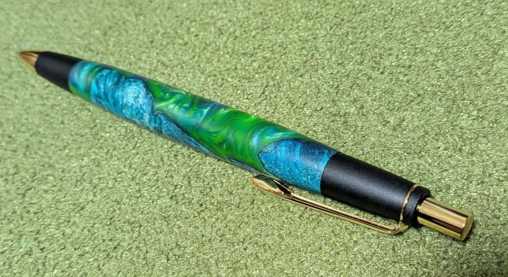 あけぼの工房　スタビライズドウッド×レジン　シャープペンシル