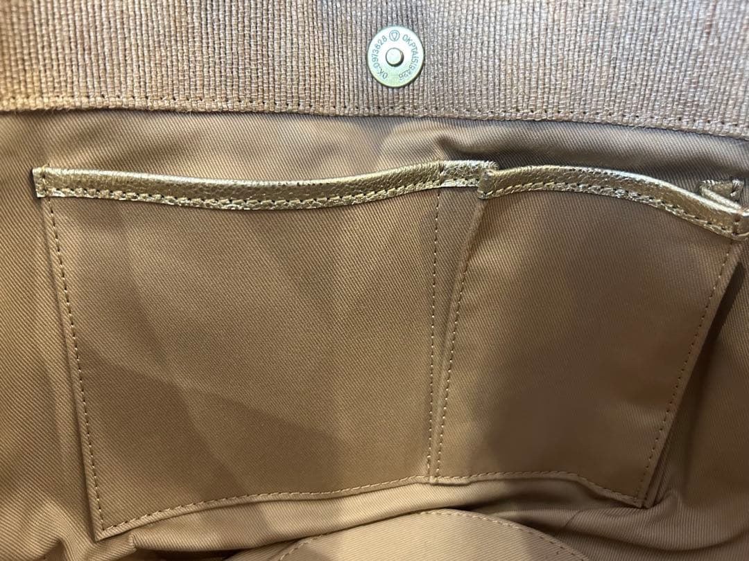 美品　ヴィオラドーロ　かごバッグ