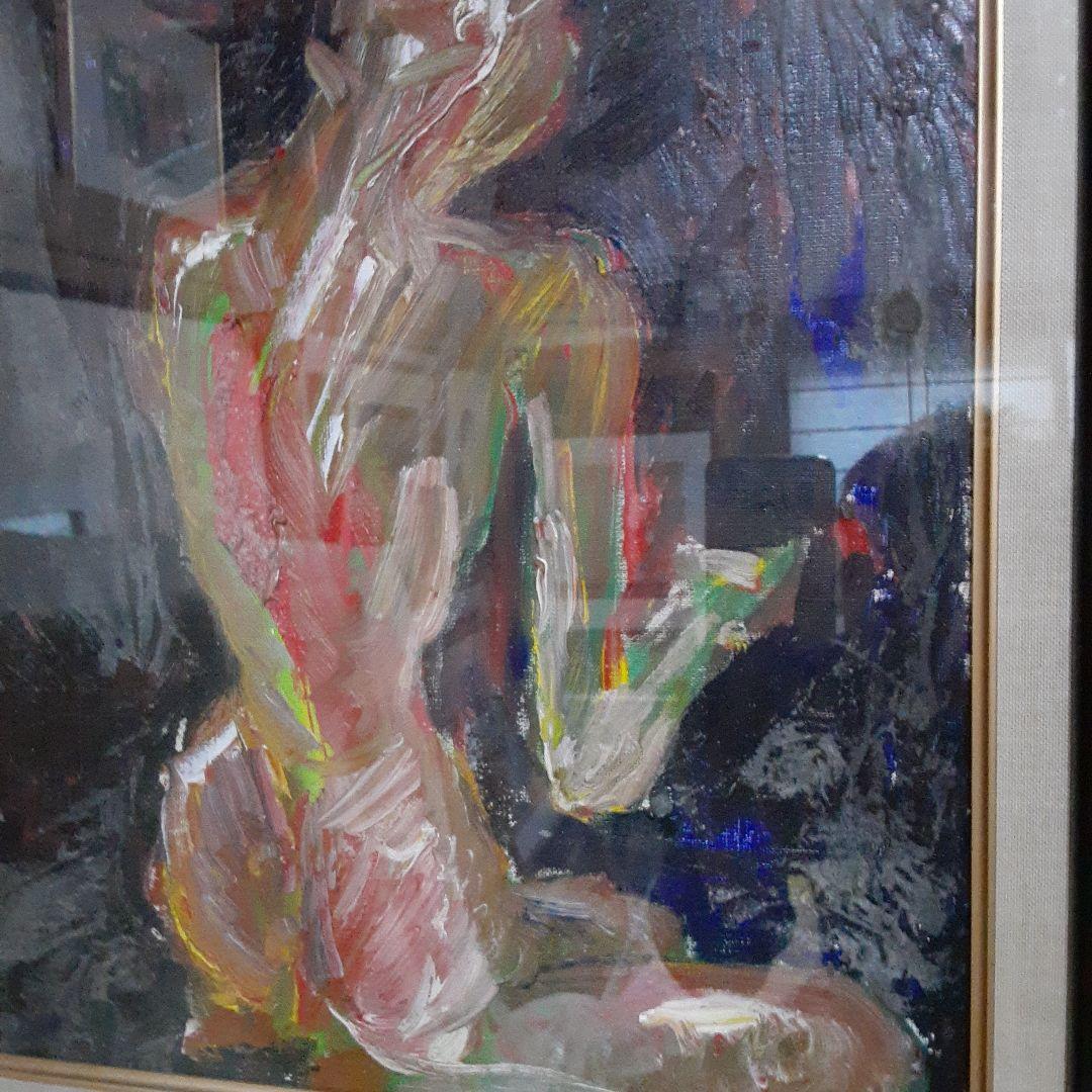 鈴木青太郎画伯　油彩画