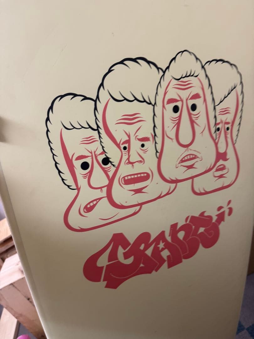 CRIME Surfboard STUBBY Barry McGee クライム