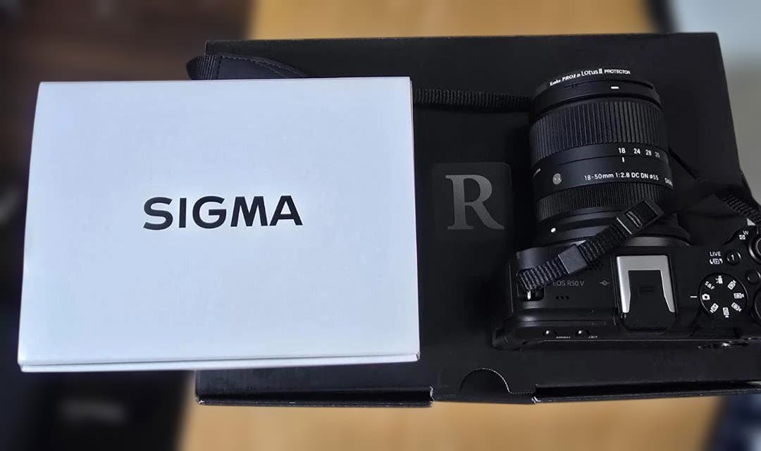 SIGMA 18-50mm F2.8のみ