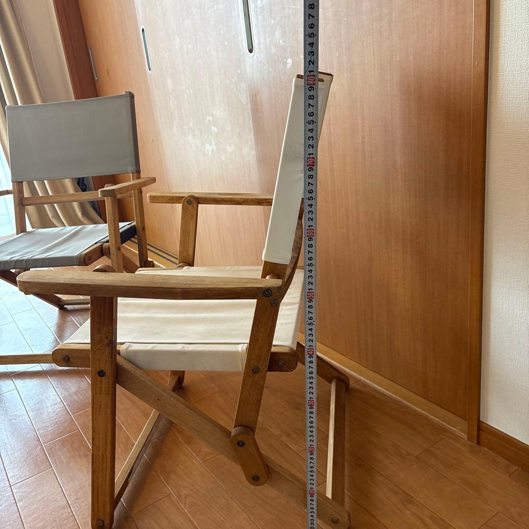 アウトドアチェア 2脚セット 折りたたみ式(送料込み)