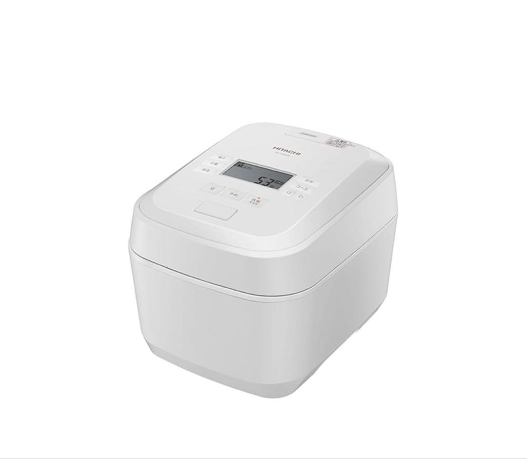 新品 日立 IHジャー炊飯器 5.5合 フロストホワイト RZ-V100JM W