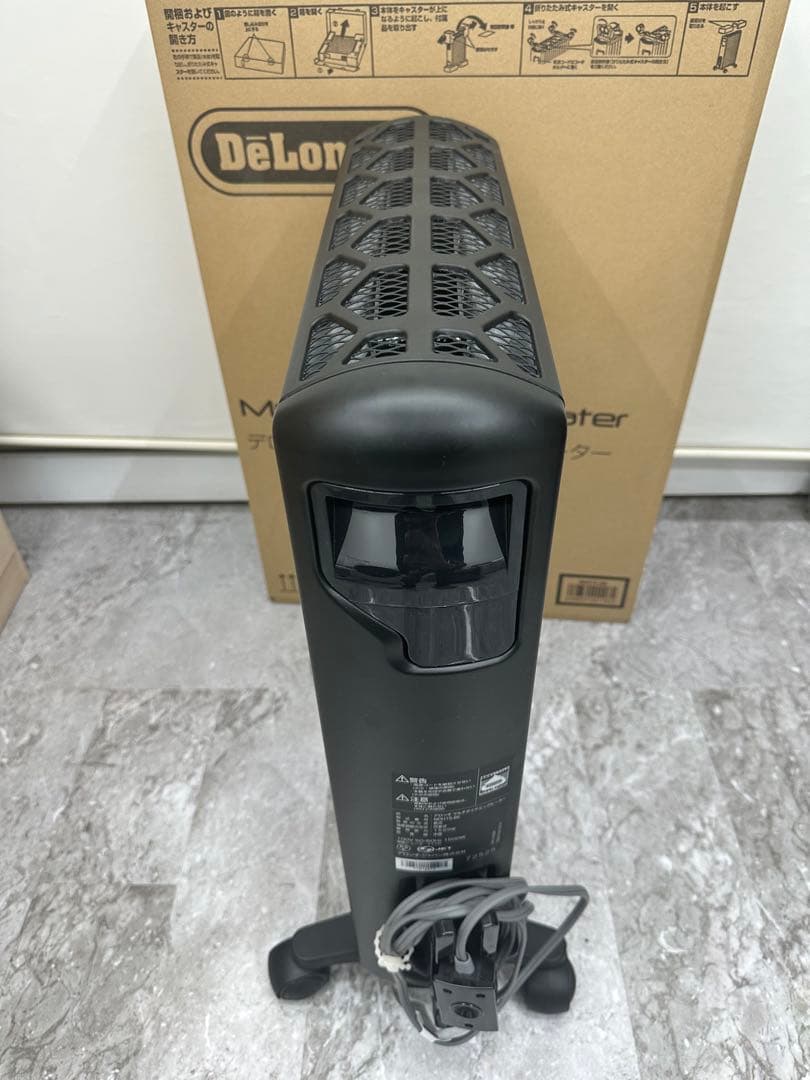 【美品】 デロンギ ダイナミックヒーター MDH15-BK DeLonghi