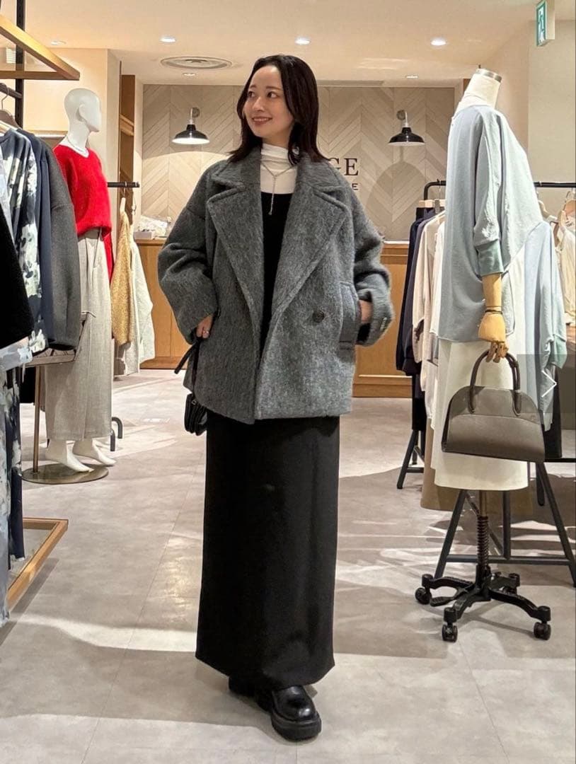 COLLAGE GALLARDAGALANTE シャギーコート