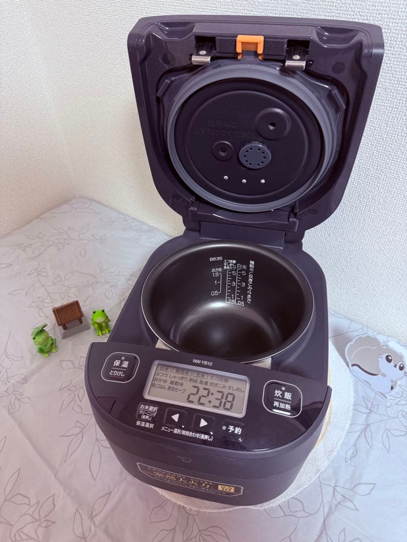 象印豪熱大火力 圧力IH 5.5合2024 NW-YB10