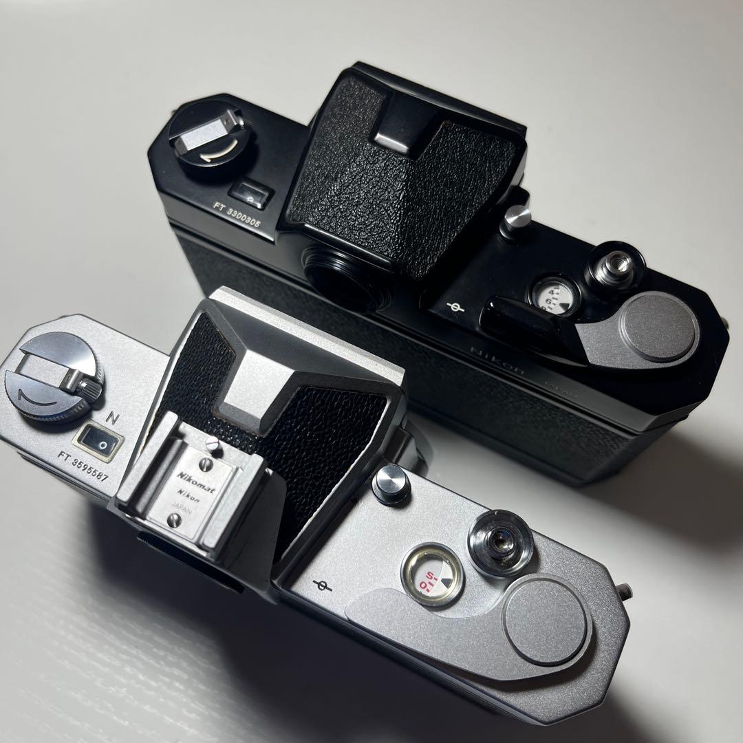 【動作品】Nikonフィルムカメラ＋レンズセット