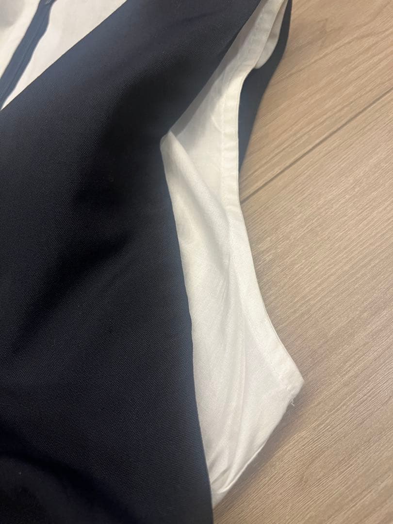 亀*井様 コムデギャルソン　ドレス　ノースリーブ　チュール　ブラック　M